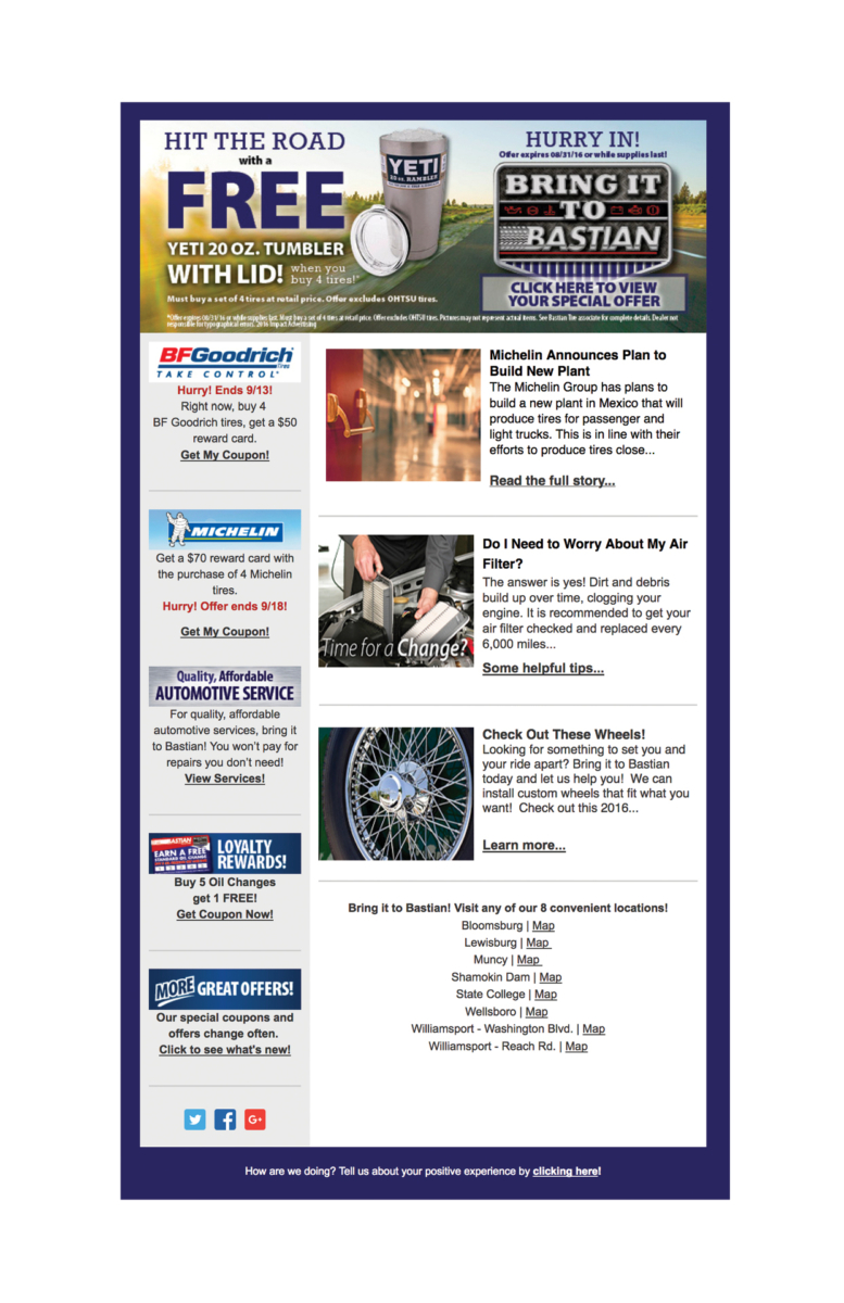 Automotive Service & Tire Retail